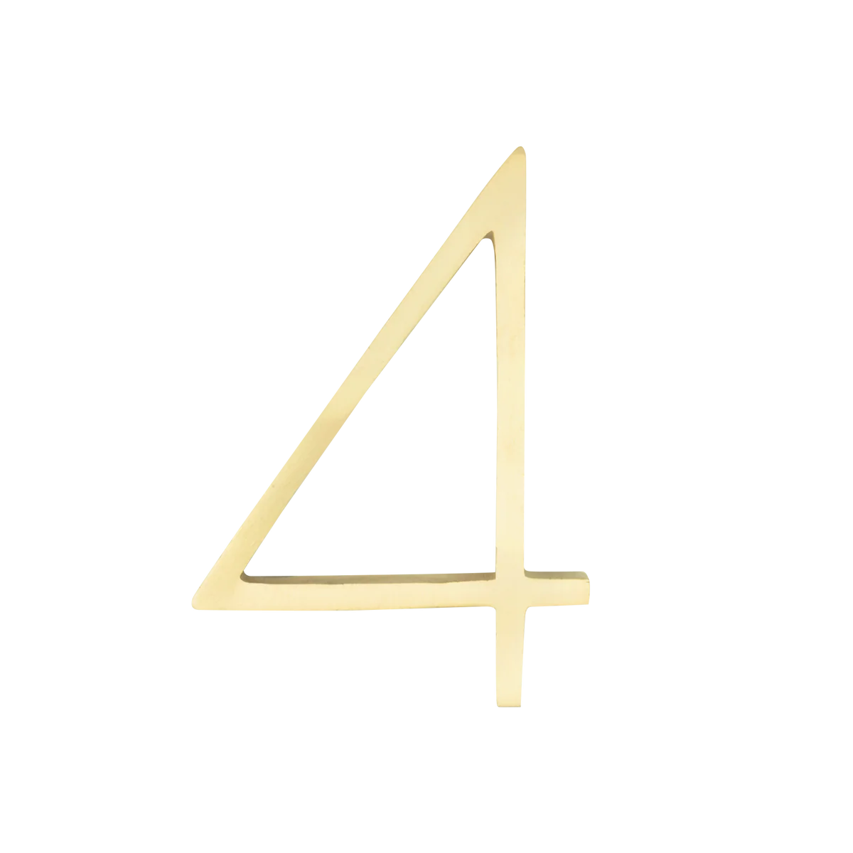 Sandleford Brass Toorak Number 4 - 120mm - Durable - Weather-Resistant