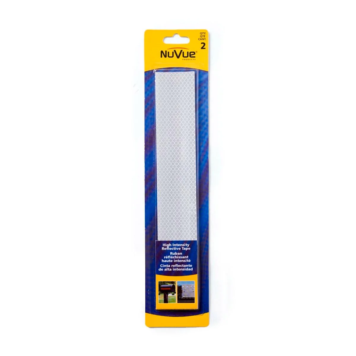 Sandleford Nuvue High Intensity Reflective Tape 50mm x 300mm 2 Pack - White