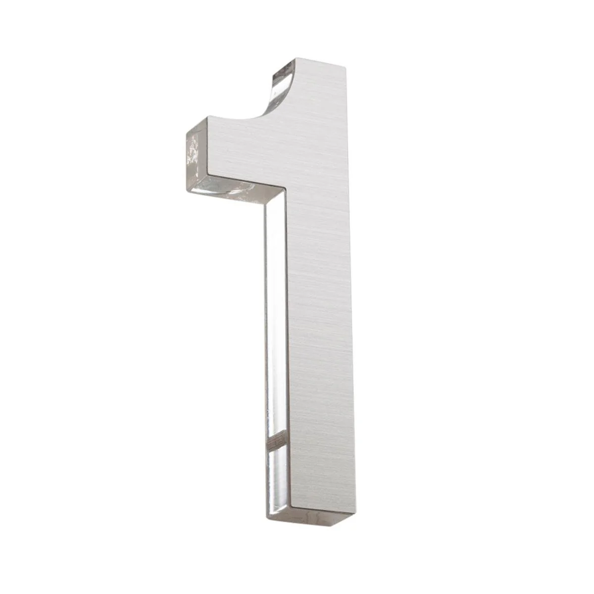 Sandleford Stainless Steel Azure House Number 1 - 120mm - Silver