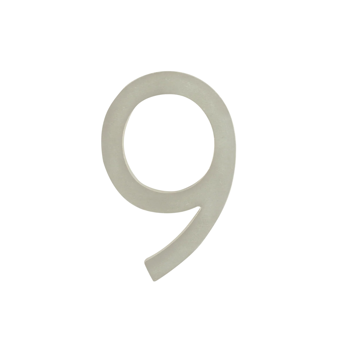 Sandleford Stainless Steel Lorne Numeral 9 - 100mm - Durable & Visible