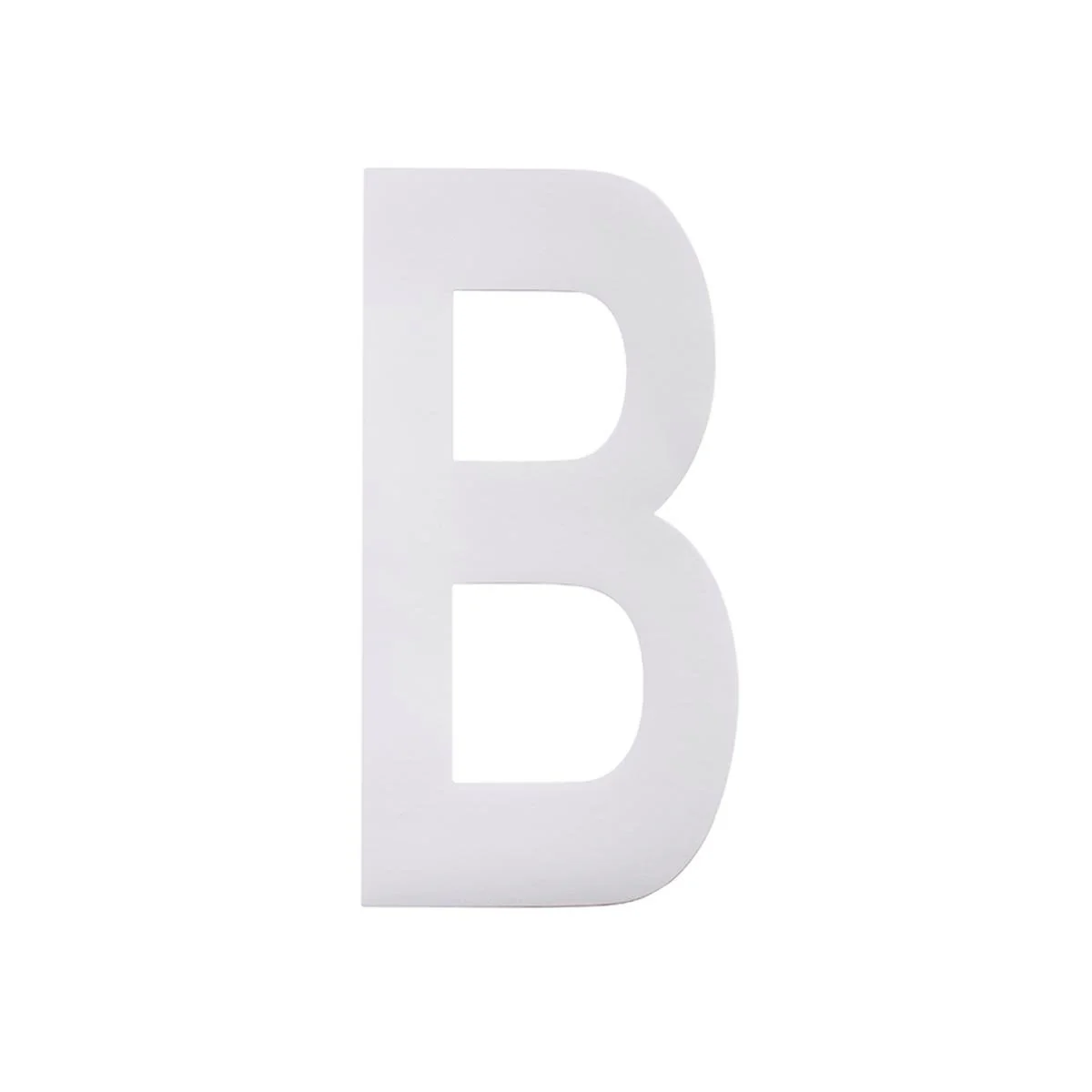 Sandleford Wheelie Bin Self Adhesive Letter B - 175mm - Pack of 2 - White