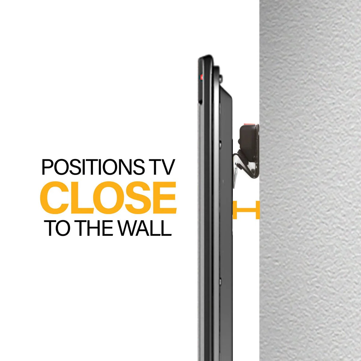 Sanus 42-90 Fixed TV Wall Mount - Low-Profile Design - 2.99cm from Wall - 1 Pair - Image 4