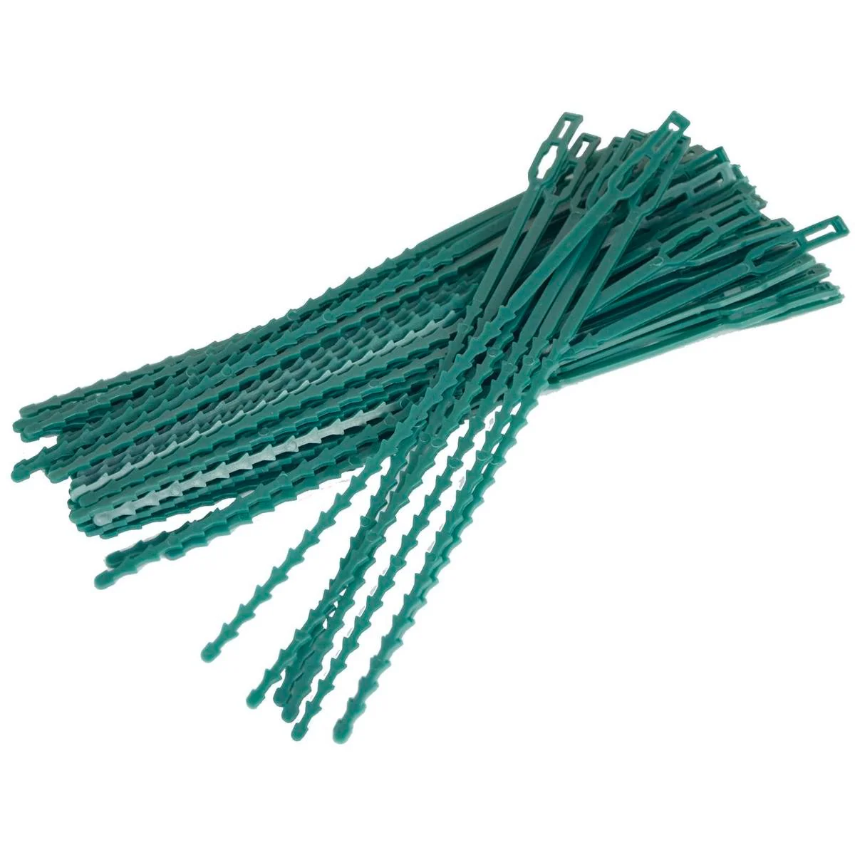 Saxon Adjustable Plant Ties - 230mm - PE - Reusable 50 Pack