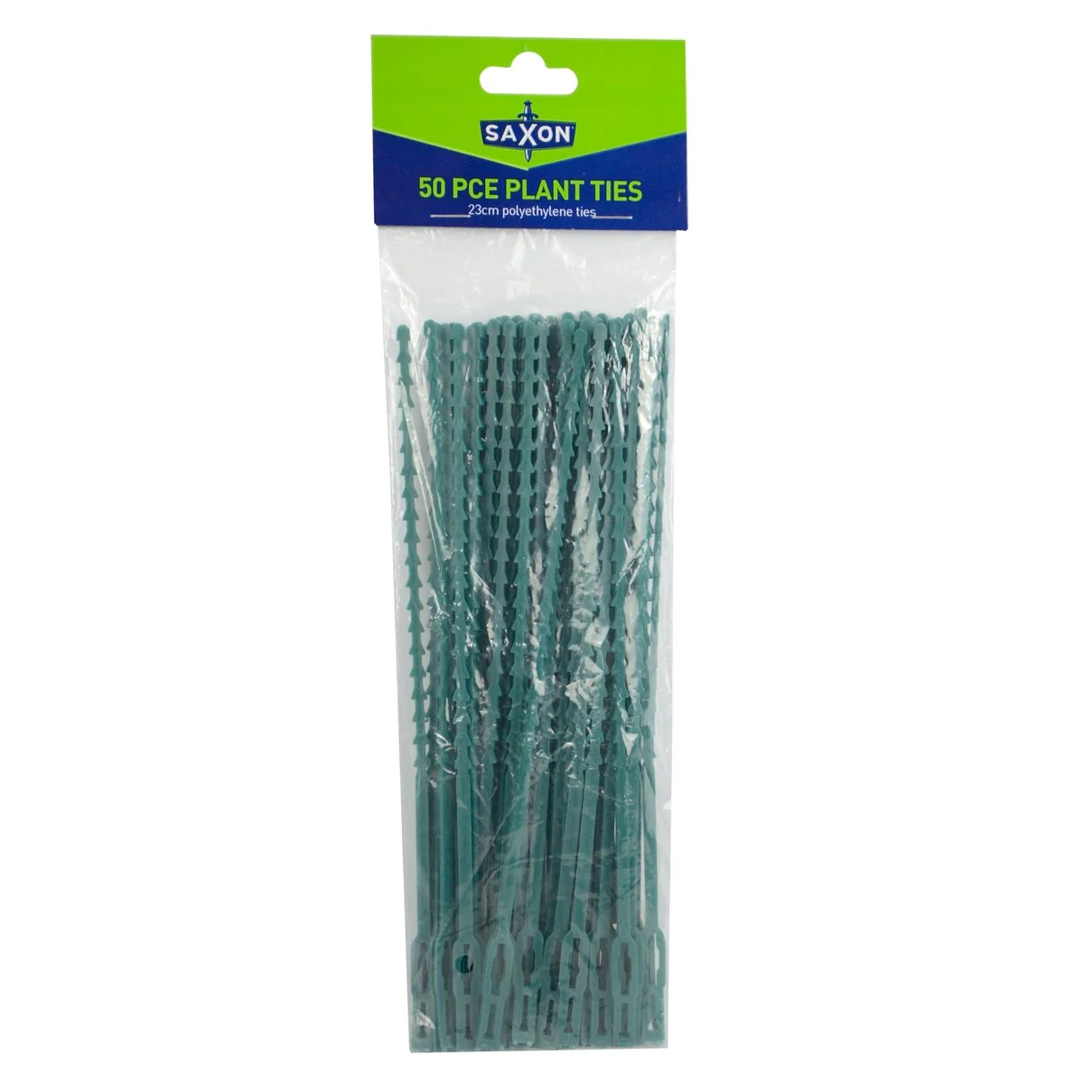 Saxon Adjustable Plant Ties - 230mm - PE - Reusable 50 Pack - Image 2
