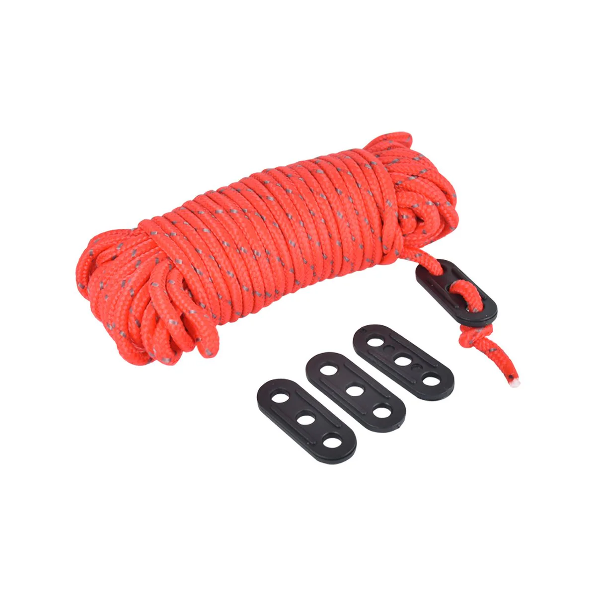 Saxon Guy Rope - 3.5mm x 10m - Durable Polyester - Includes 4 Stoppers