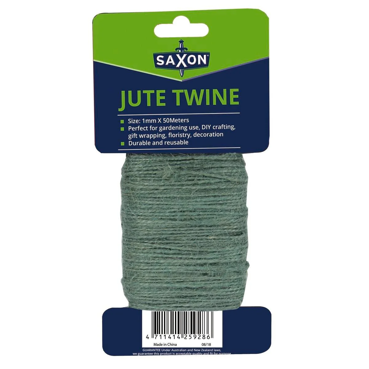 Saxon Jute Plant Tie - 50m - Natural Fibres - Durable and Reusable