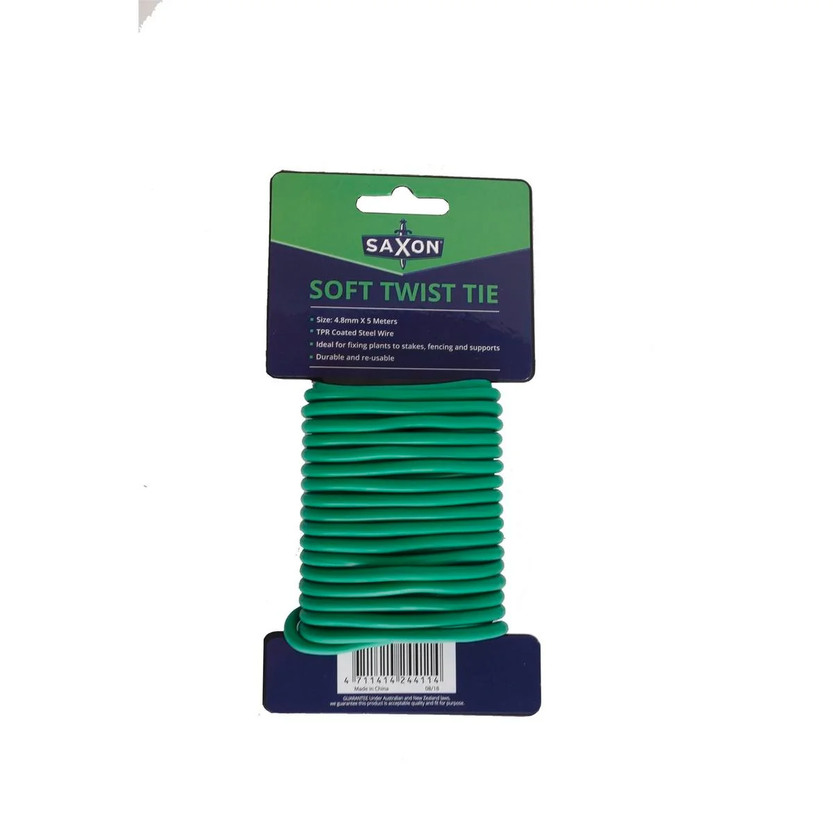 Saxon Soft Twist Tie - 5m - Steel Wire - Durable and Reusable