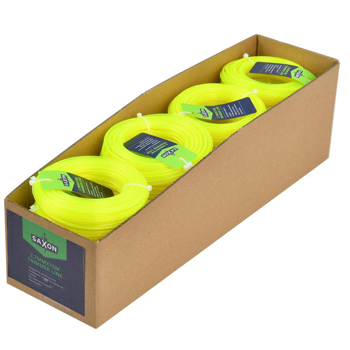 Saxon Trimmer Line 7mm x 15m - Flexible Poly - General Purpose Cutting - Image 3