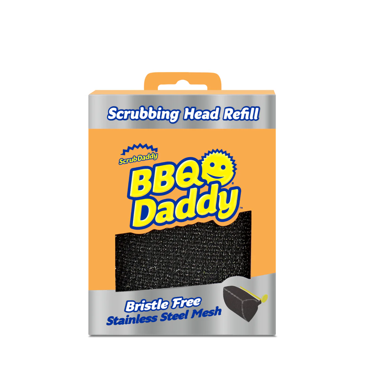 Scrub Daddy BBQ Daddy Refill Head 1 Pack - 100mm x 130mm - Steam Cleaning