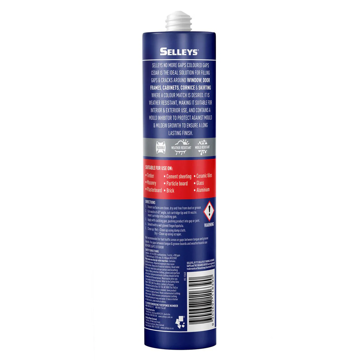Selleys 450g Cedar Interior No More Gaps - Flexible Gap Filler 25mm - Image 2