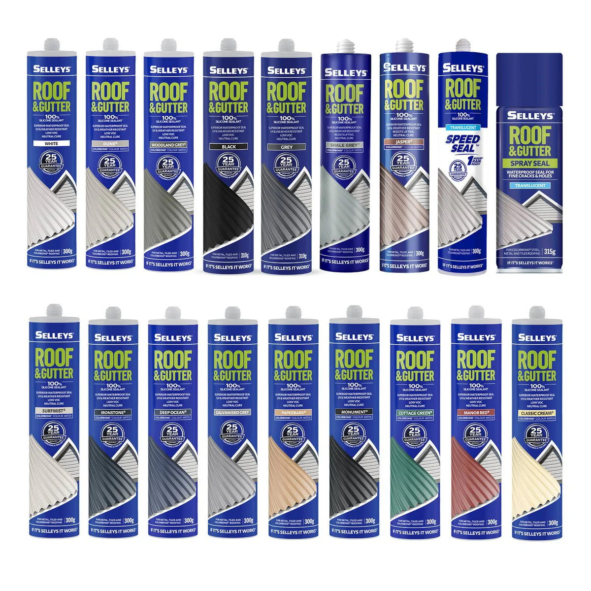 Selleys Clear Roof and Gutter Silicone Sealant 300g - Waterproof - UV Resistant - Image 4