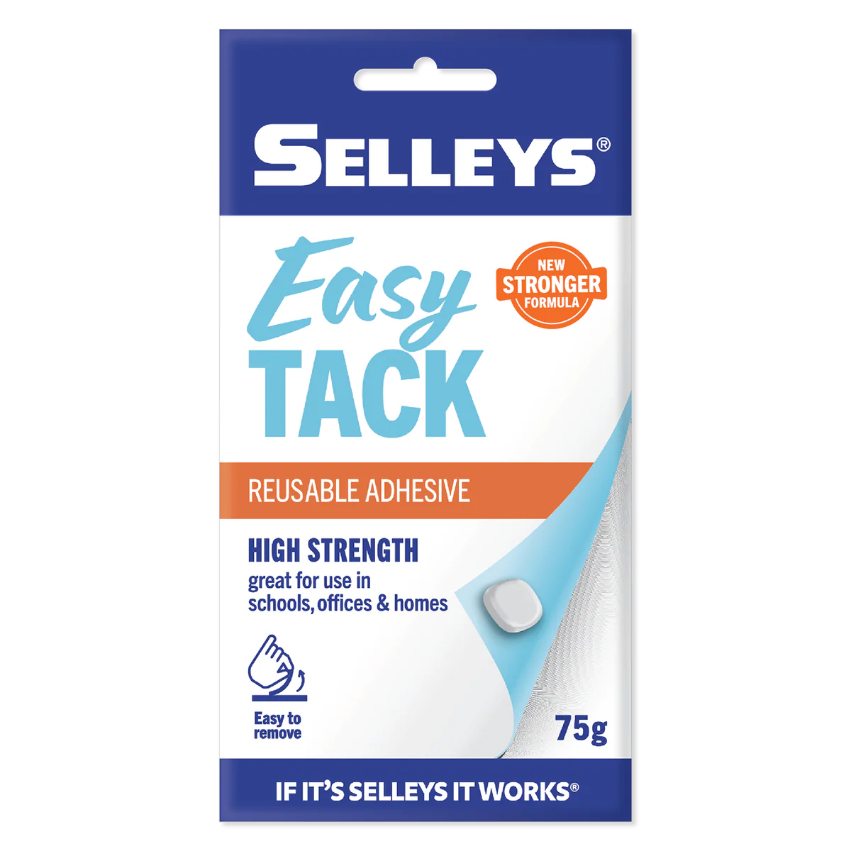 Selleys Easy Tack - 75g - Multi-Purpose Adhesive - Reusable