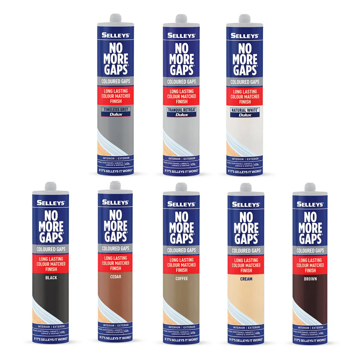 Selleys Gap Filler - 450g - Dulux Natural White - Flexible & Smooth Finish - Image 4