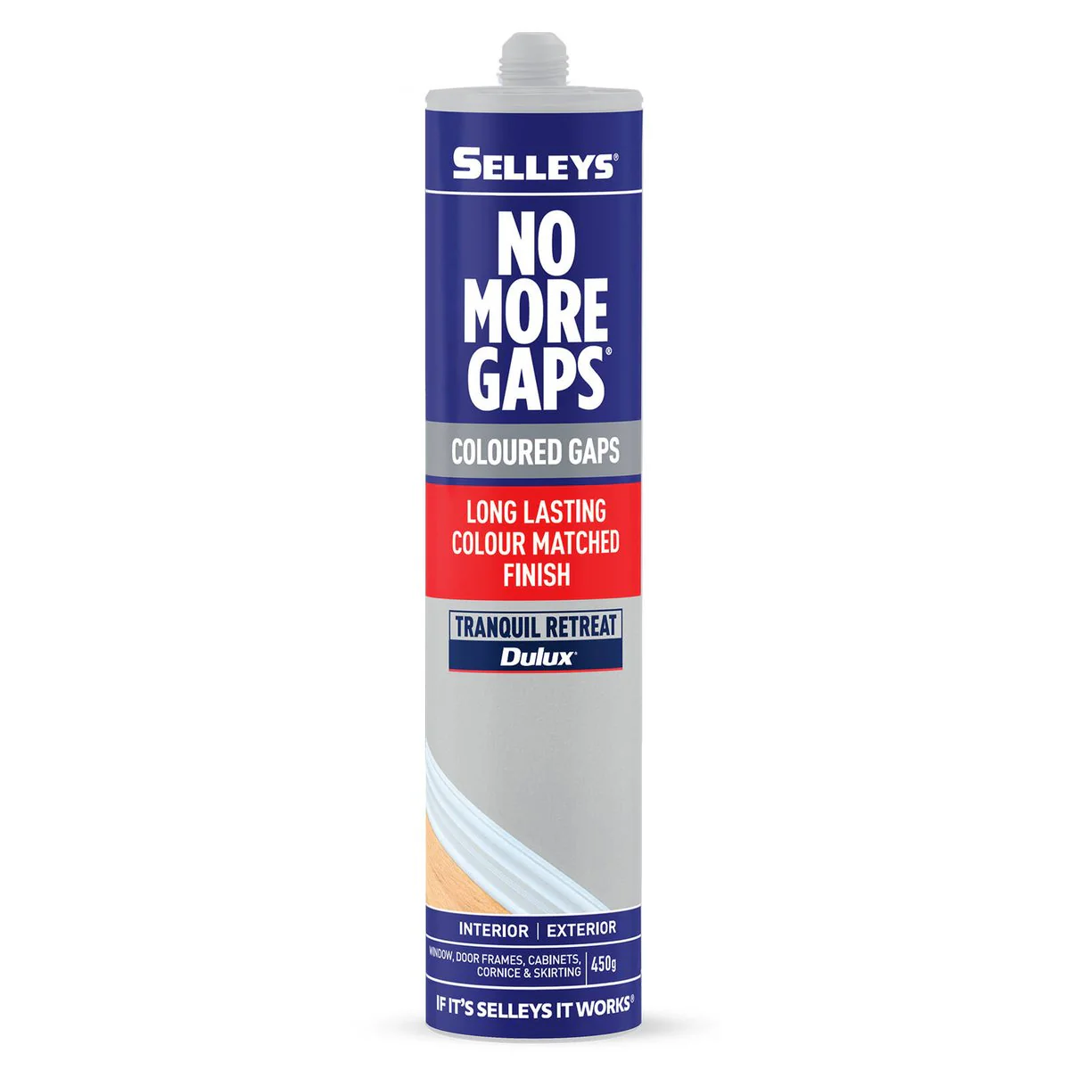 Selleys Gap Filler - 450g - Dulux Tranquil Retreat - Smooth Finish - Flexible