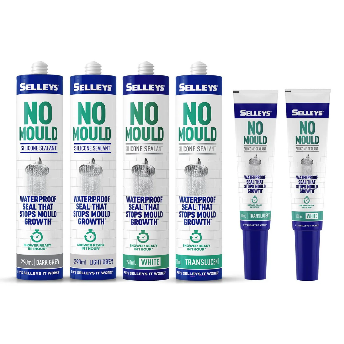 Selleys No Mould Resistant Silicone Sealant 290ml - White - 290ml - Image 4