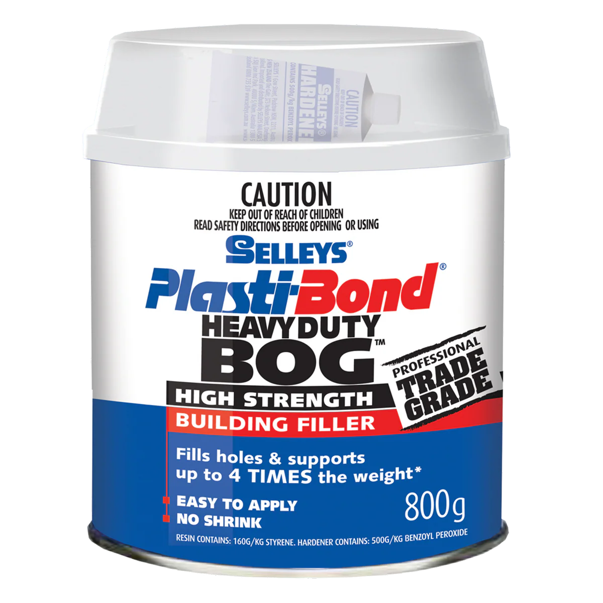 Selleys Plasti Bond - 800g - Styrene - Heavy Duty Filler