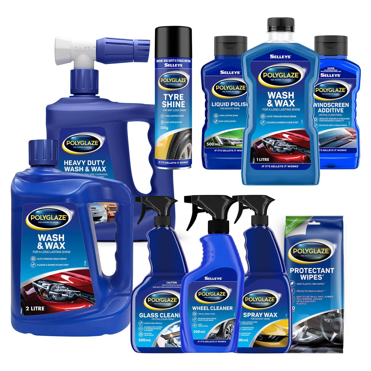 Selleys Polyglaze Spray Wax 500ml - Instant Shine - Long-Lasting Protection - Image 4