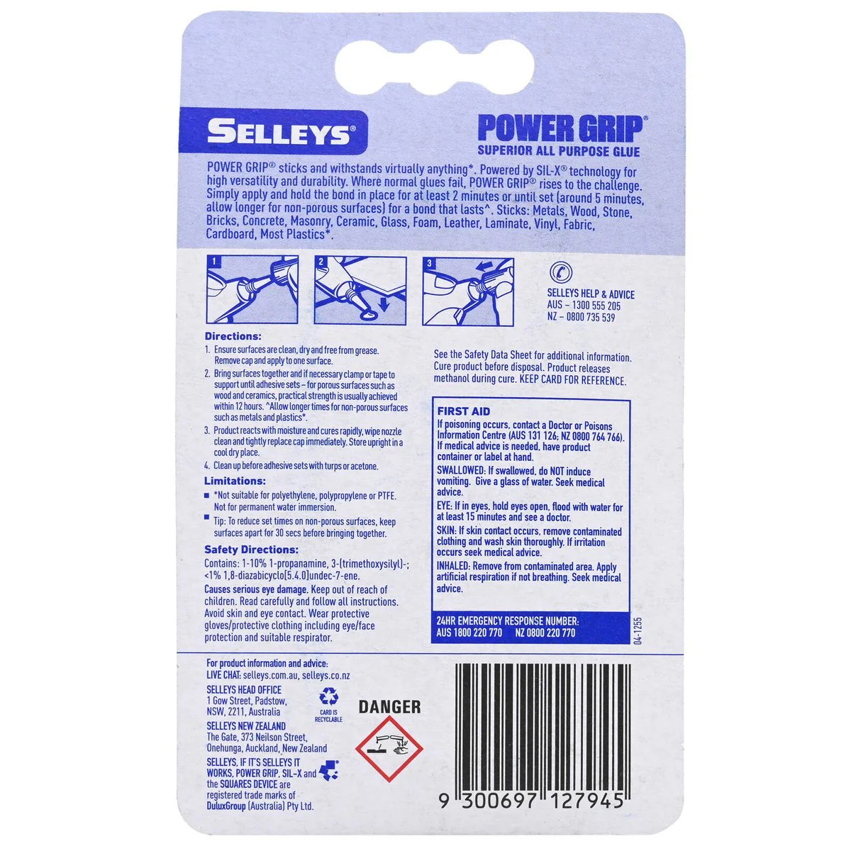 Selleys Power Grip - 5g - Sil-X Polymer - Super Strong Adhesive - Image 2