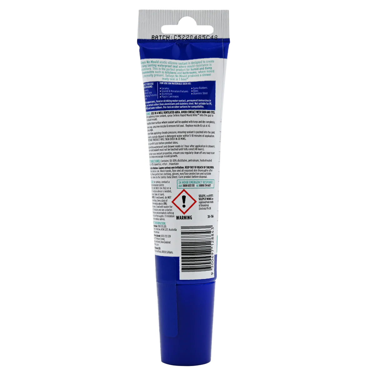 Selleys Translucent No Mould Resistant Silicone Sealant 100ml - 100ml - Image 2