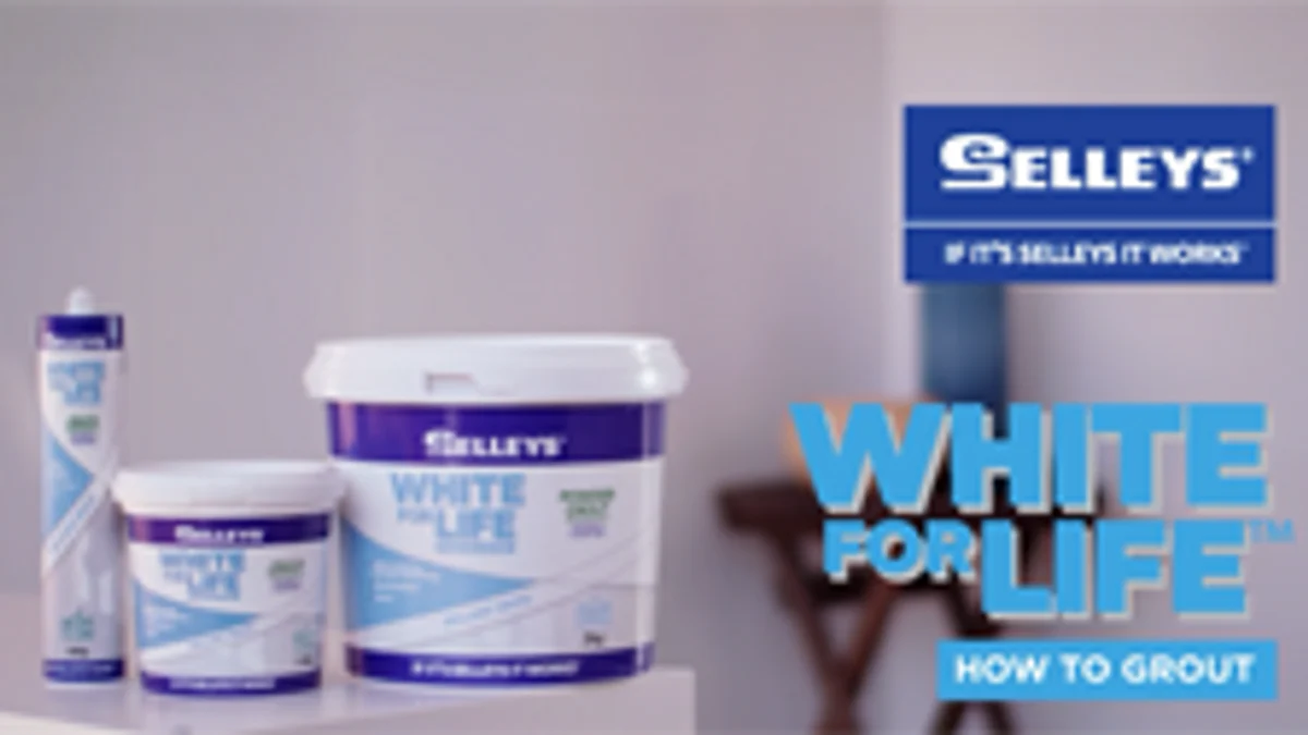 Selleys White For Life Grout - 1.4kg - Water-Based - Mould Resistant - Image 2