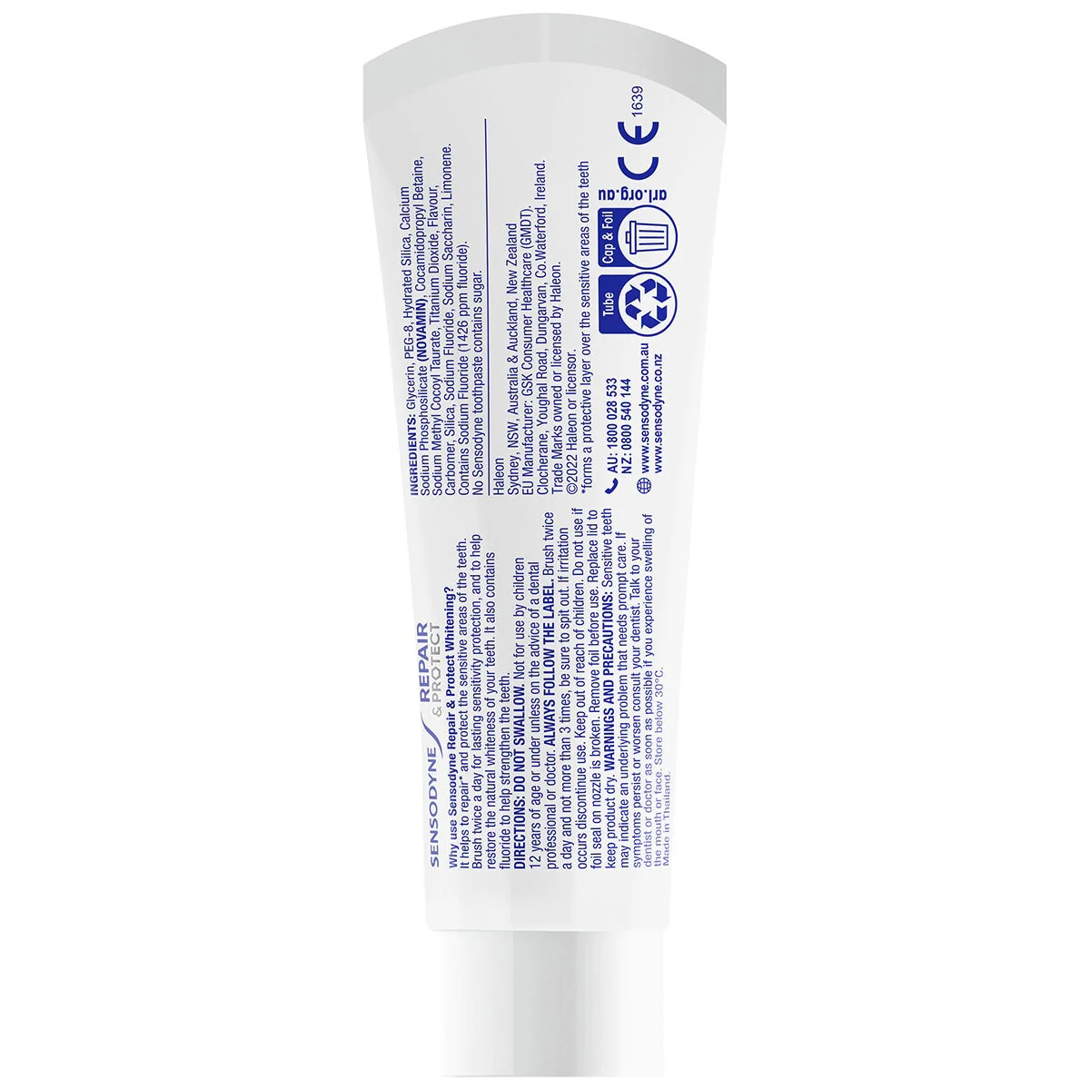 Sensodyne Repair and Protect Deep Repair Toothpaste 4 x 100g - Image 3