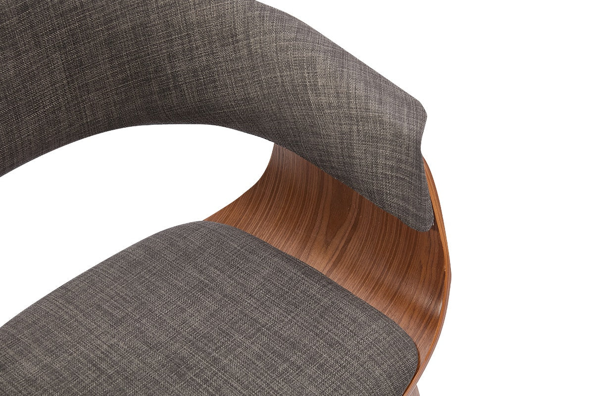 Set of 2 Matt Blatt Bentwood Upholstered Dining Chairs Walnut - Image 17