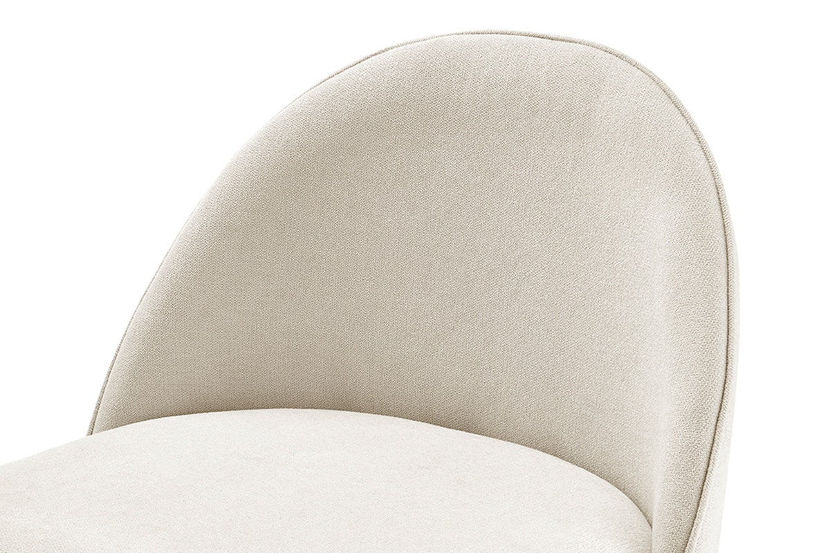 Set of 2 Shangri La Charley Bar Stools Off White Wood - Image 9