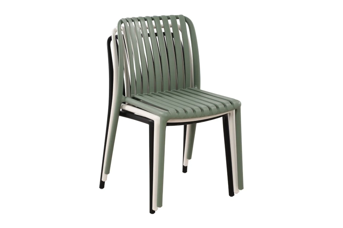 Set of 2 Shangri La San Lucas Dining Chairs Green Outdoor - Image 11