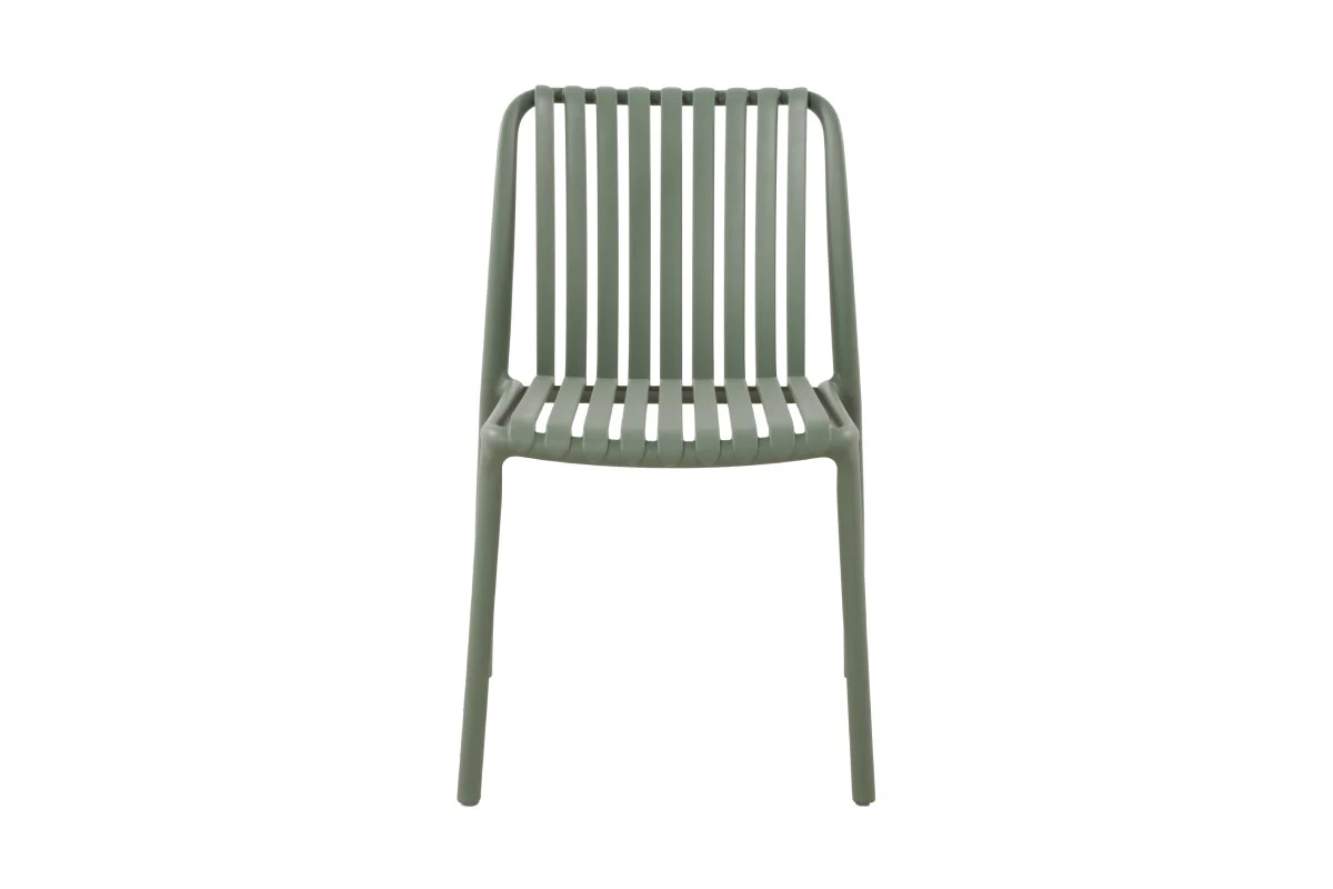 Set of 2 Shangri La San Lucas Dining Chairs Green Outdoor - Image 3