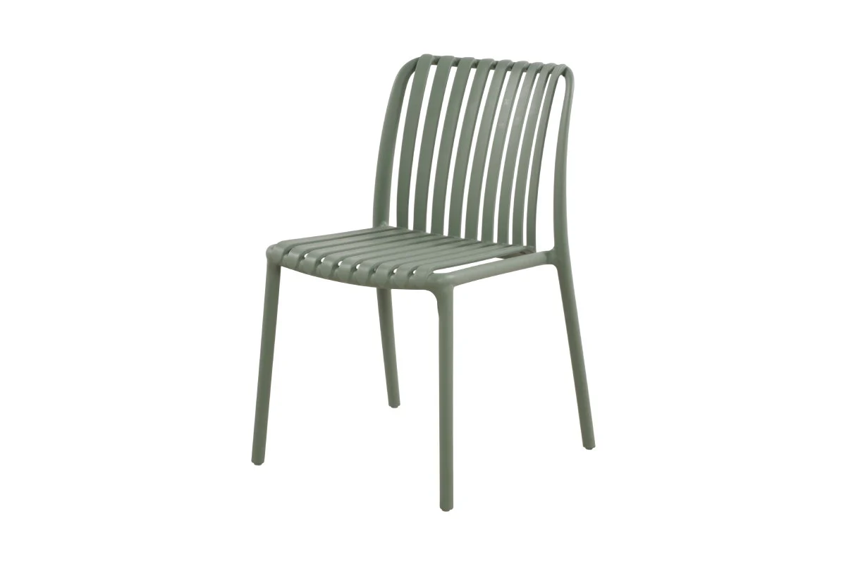 Set of 2 Shangri La San Lucas Dining Chairs Green Outdoor - Image 4