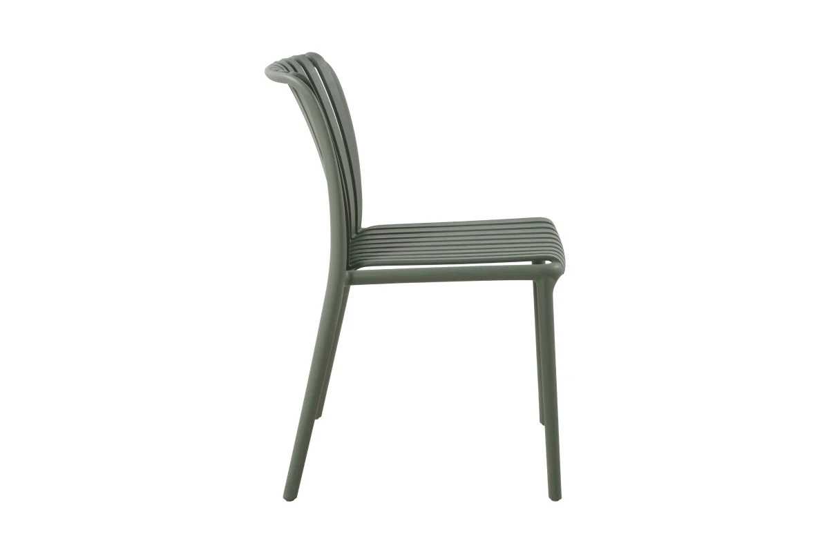 Set of 2 Shangri La San Lucas Dining Chairs Green Outdoor - Image 6