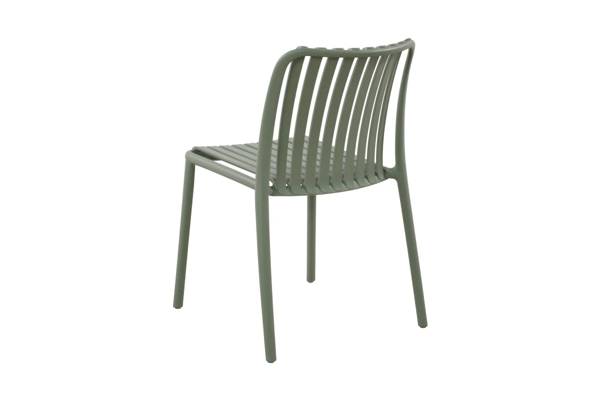 Set of 2 Shangri La San Lucas Dining Chairs Green Outdoor - Image 8
