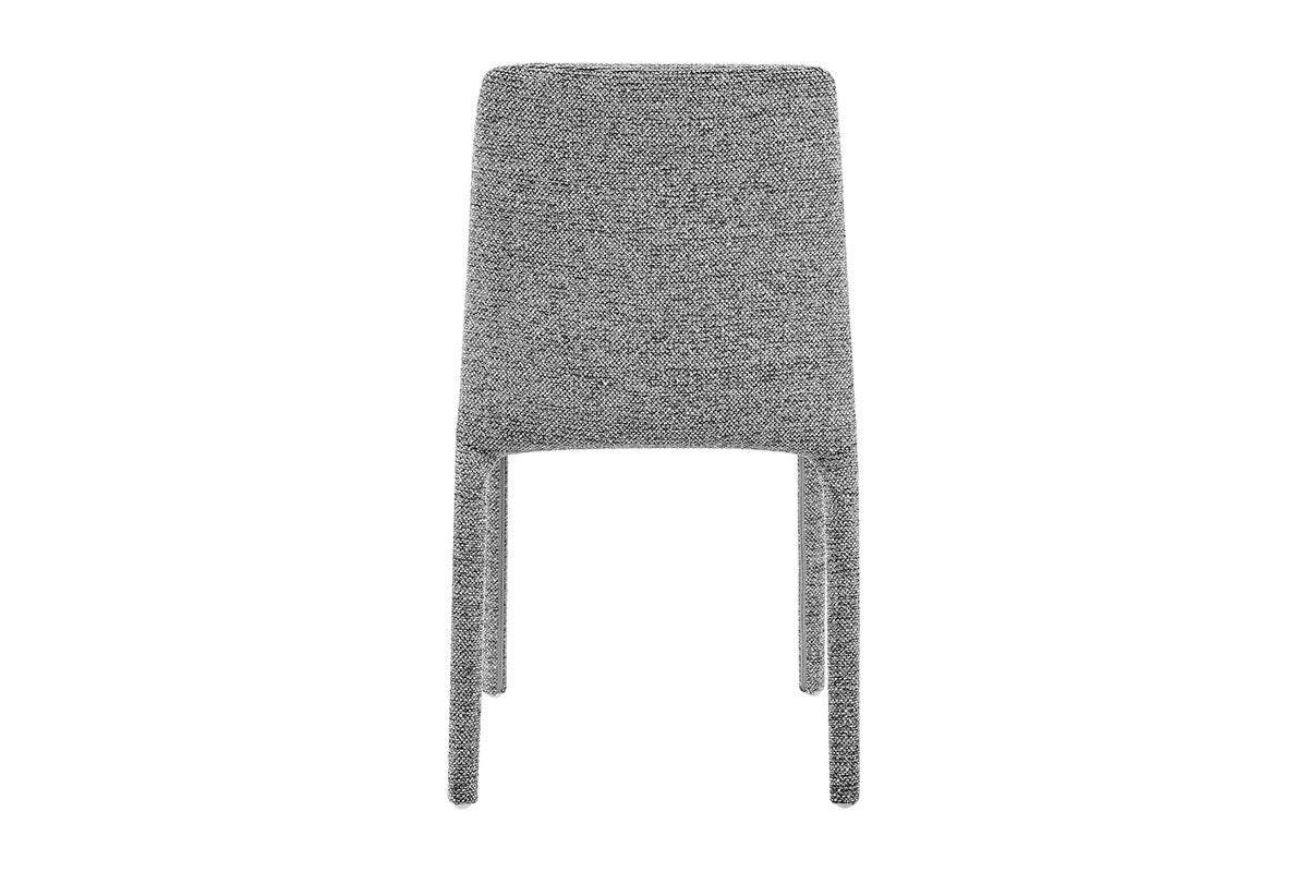Set of 2 Shangri La Serena Upholstered Dining Chairs Grey - Image 6