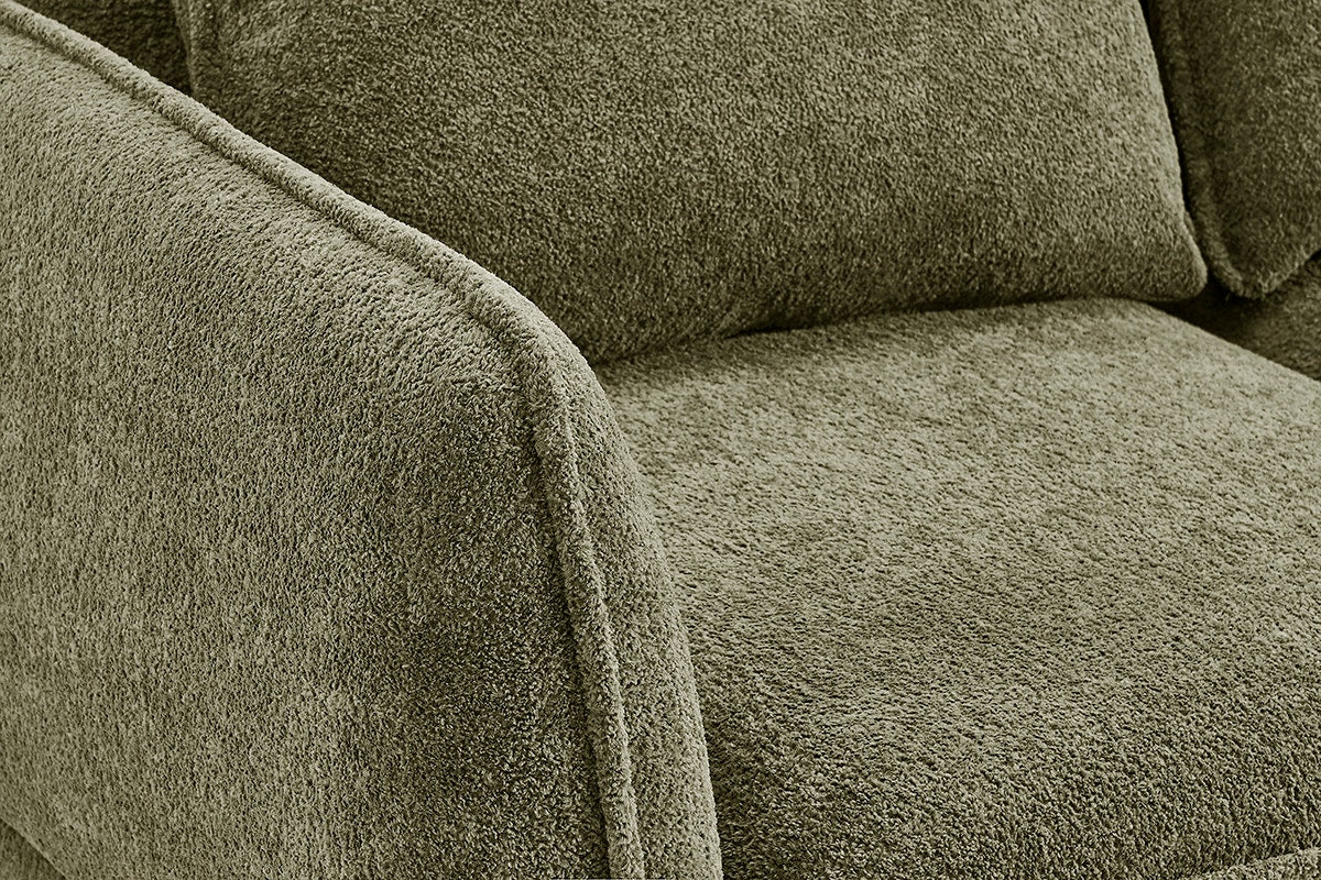 Shangri La Bellamy 3 Seater Sofa Green Reversible Chaise - Image 9