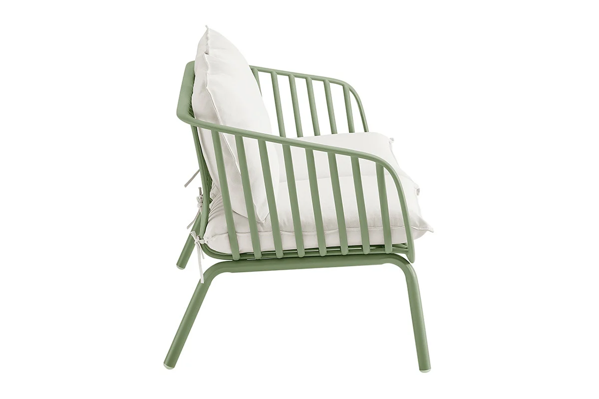 Shangri La Chapman Outdoor Armchair and Table Set Green - Image 7