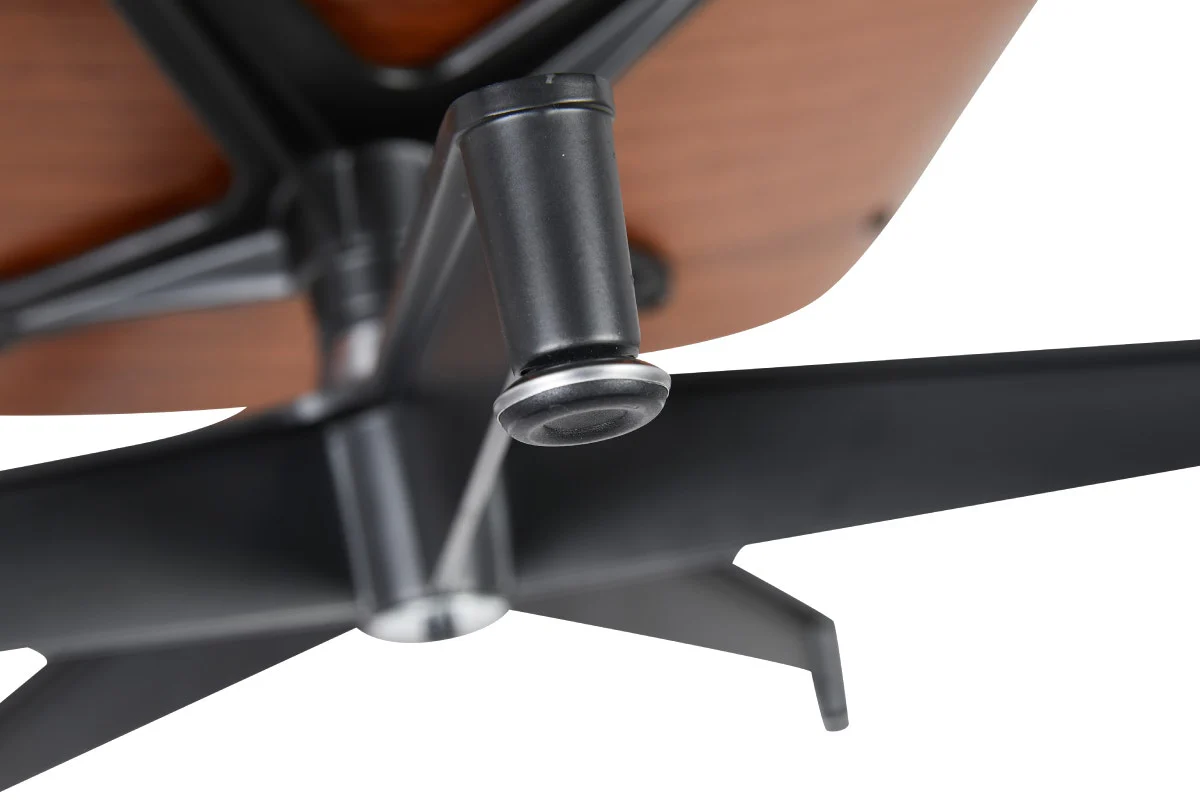 Shangri La Eames Replica Lounge Chair and Ottoman Tan Walnut - Image 19
