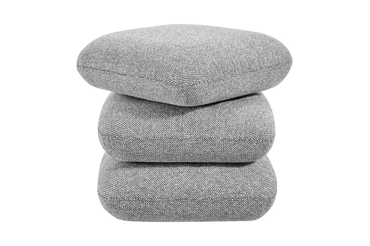 Shangri La Iris Ottoman Grey 360 Swivel - Image 5