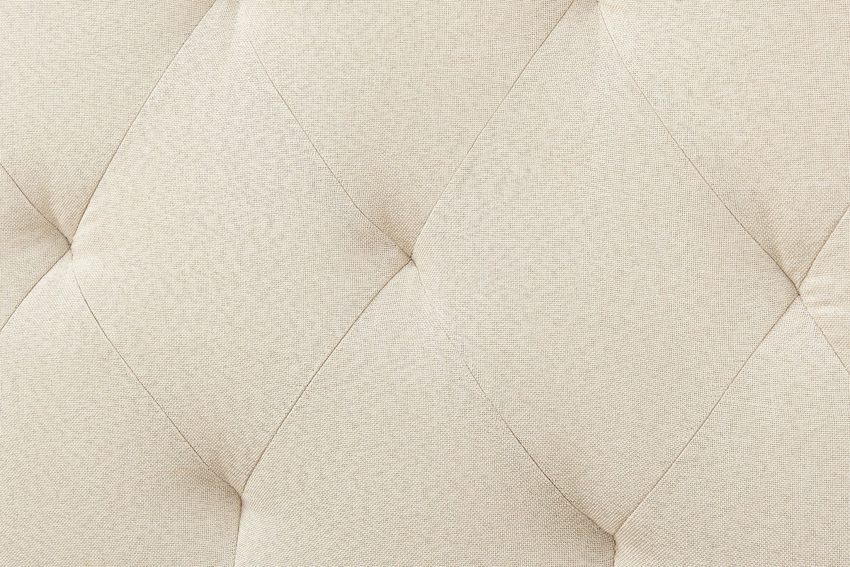 Shangri La Newport Gas Lift Bed Frame Natural Beige Queen - Image 9