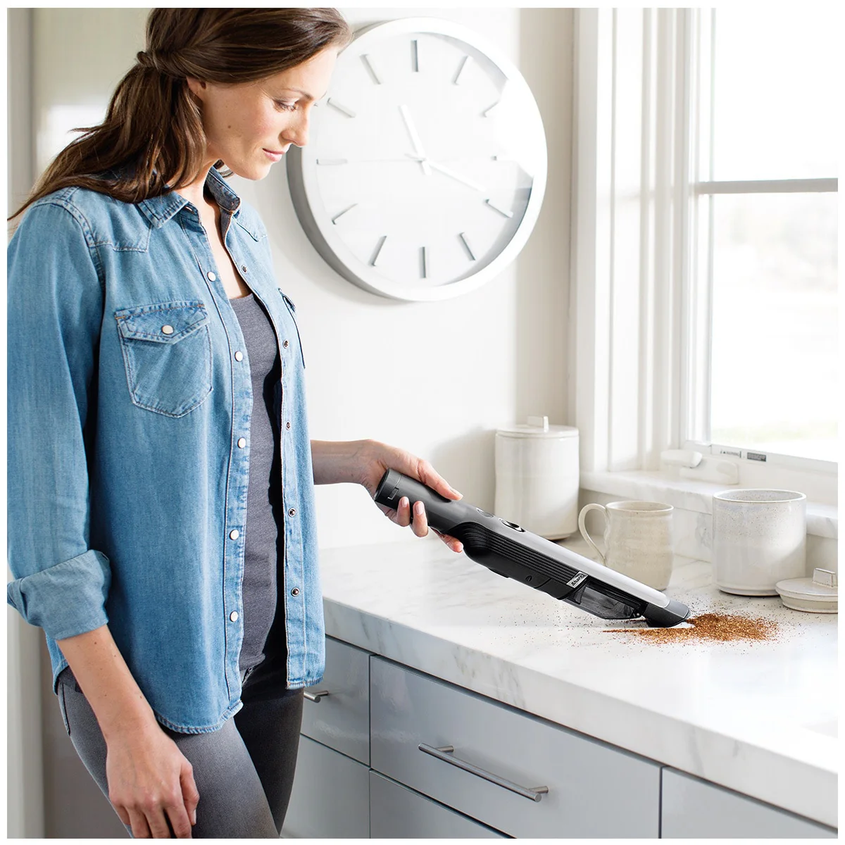 Shark WANDVAC WV203 Cord-Free Handheld Vacuum 115W Charging Dock - Image 11
