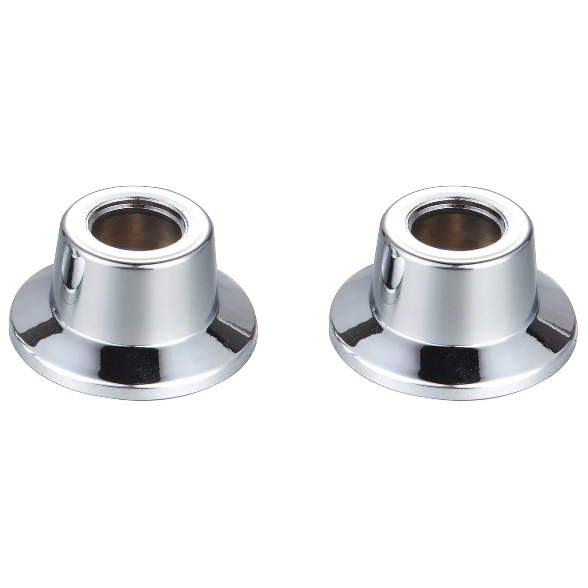 Shaw Mason Basin Flange - Pack of 2 - Chrome - Plastic