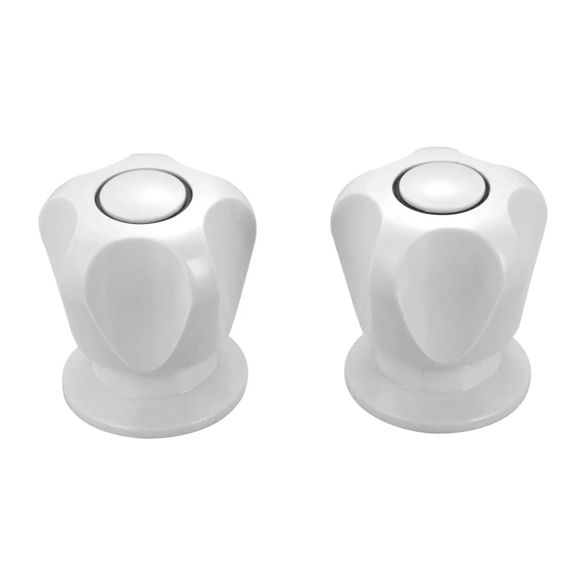 Shaw Mason Basin Top Assembly Pair - 160mm x 94mm x 60mm - White - Easy Install