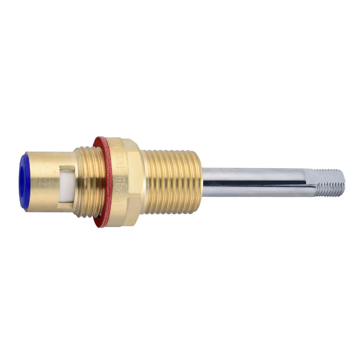 Shaw Mason Chrome 1/2 Turn Anti-Clockwise Ceramic Disc Wall Spindle 64mm