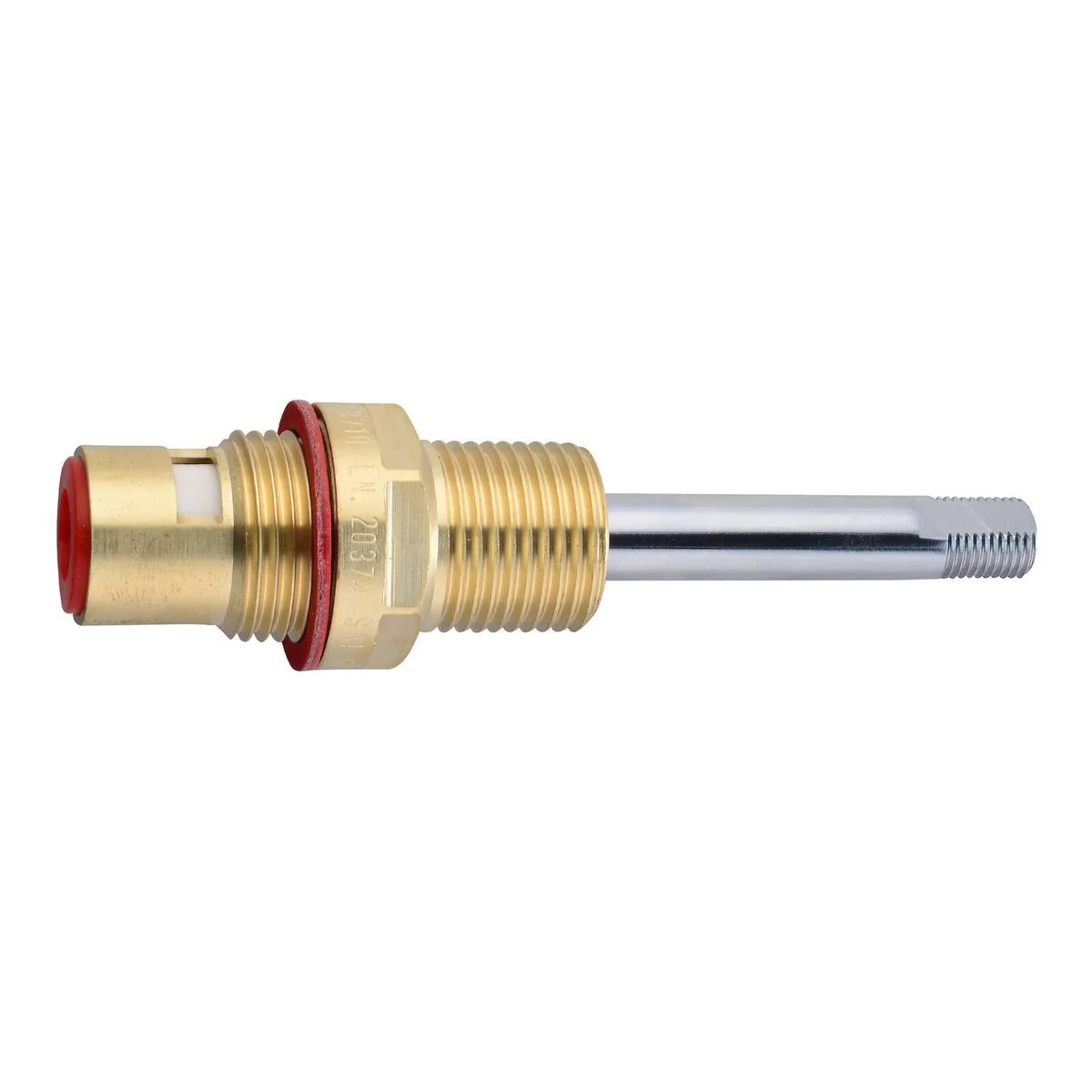 Shaw Mason Chrome 1/4 Turn Anti Clockwise Ceramic Disc Wall Spindle 164mm - Durable Brass - Easy Water Control