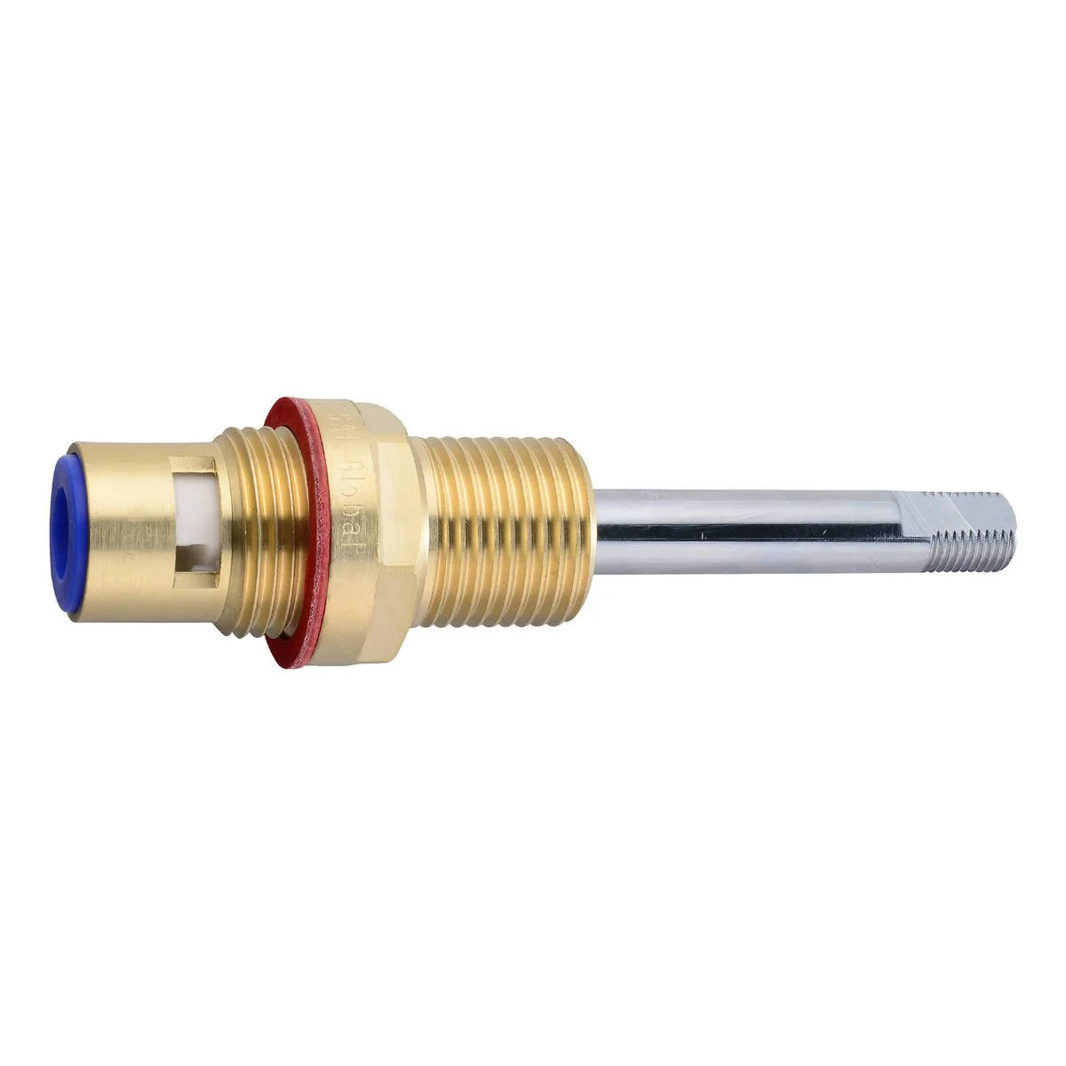 Shaw Mason Chrome 1/4 Turn Ceramic Disc Wall Spindle - 64mm x 169mm - Durable Water Control