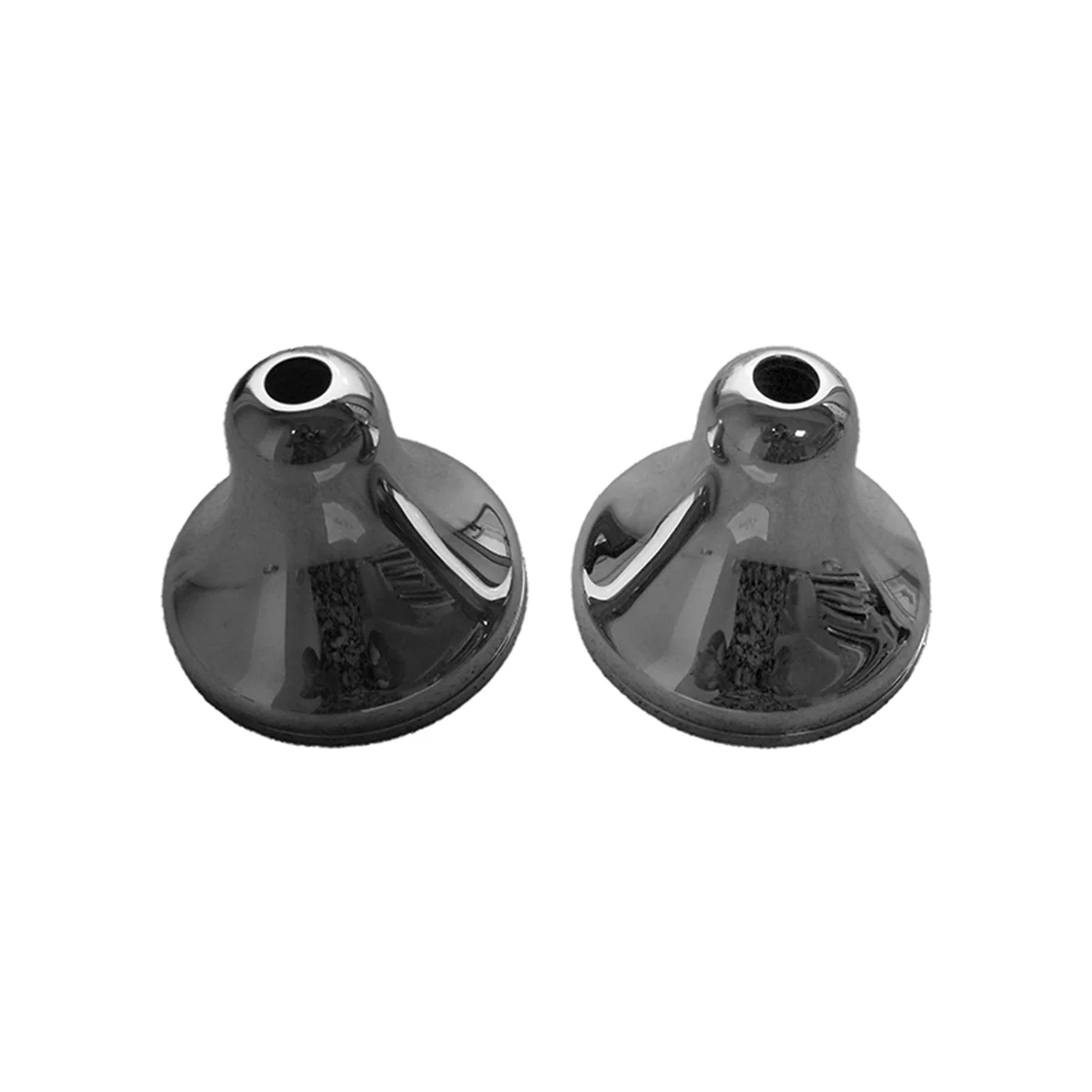 Shaw Mason Chrome Recess Flange - Pack of 2 - Brass - Easy Install