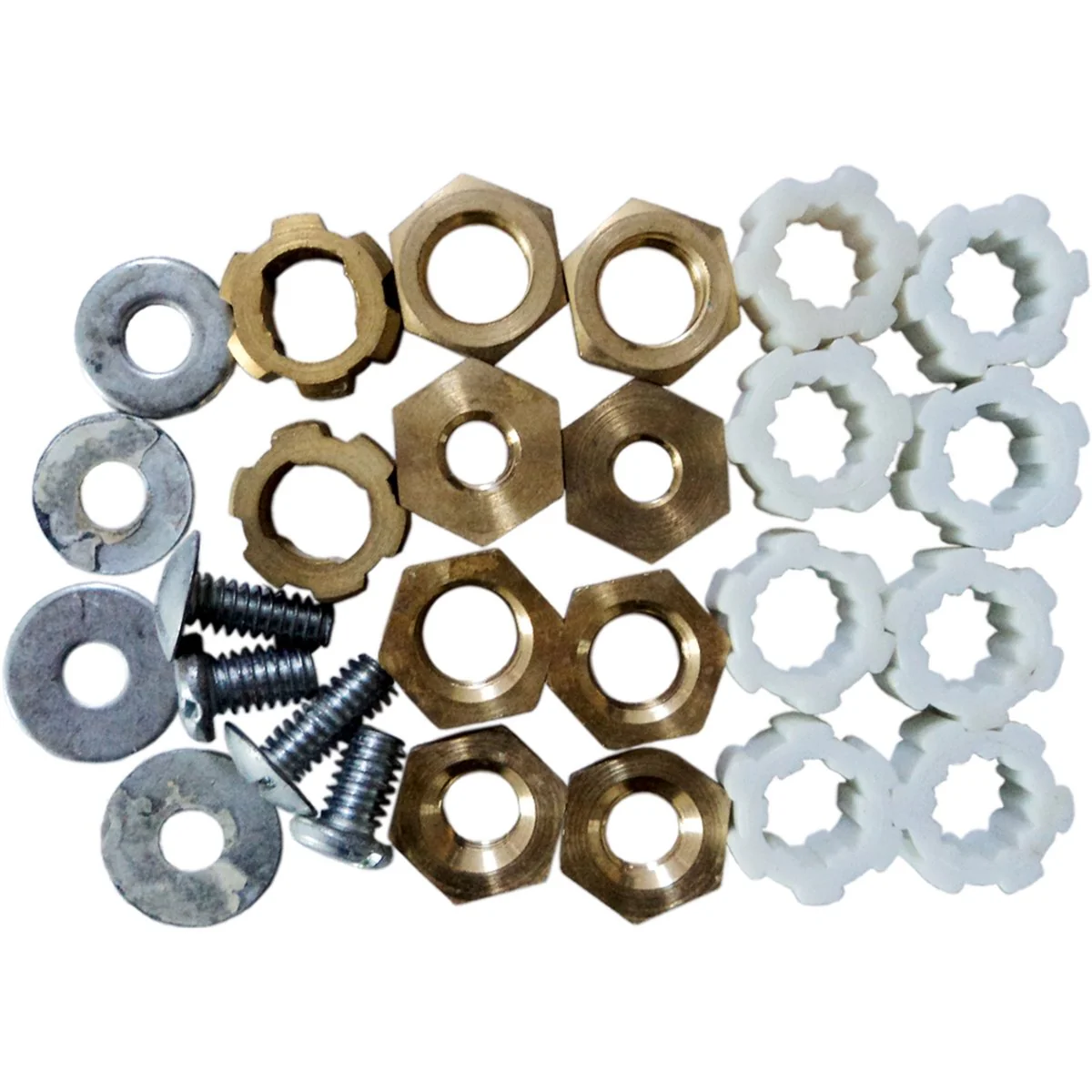 Shaw & Mason Universal Fixing Kit - Brass PVC - Easy To Install
