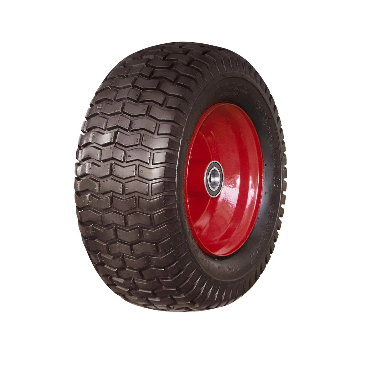 Sherlock Extra Wide Wheelbarrow Wheel 16x7.50 Steel Rubber Stability