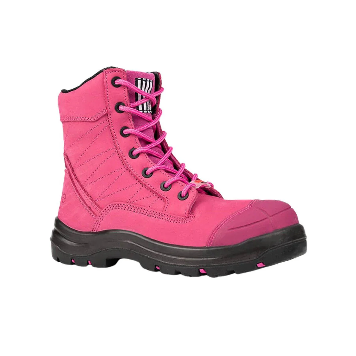 Shewear Achieves Womens Safety Workboots Size 11 - Hot Pink - Lightweight Comfort