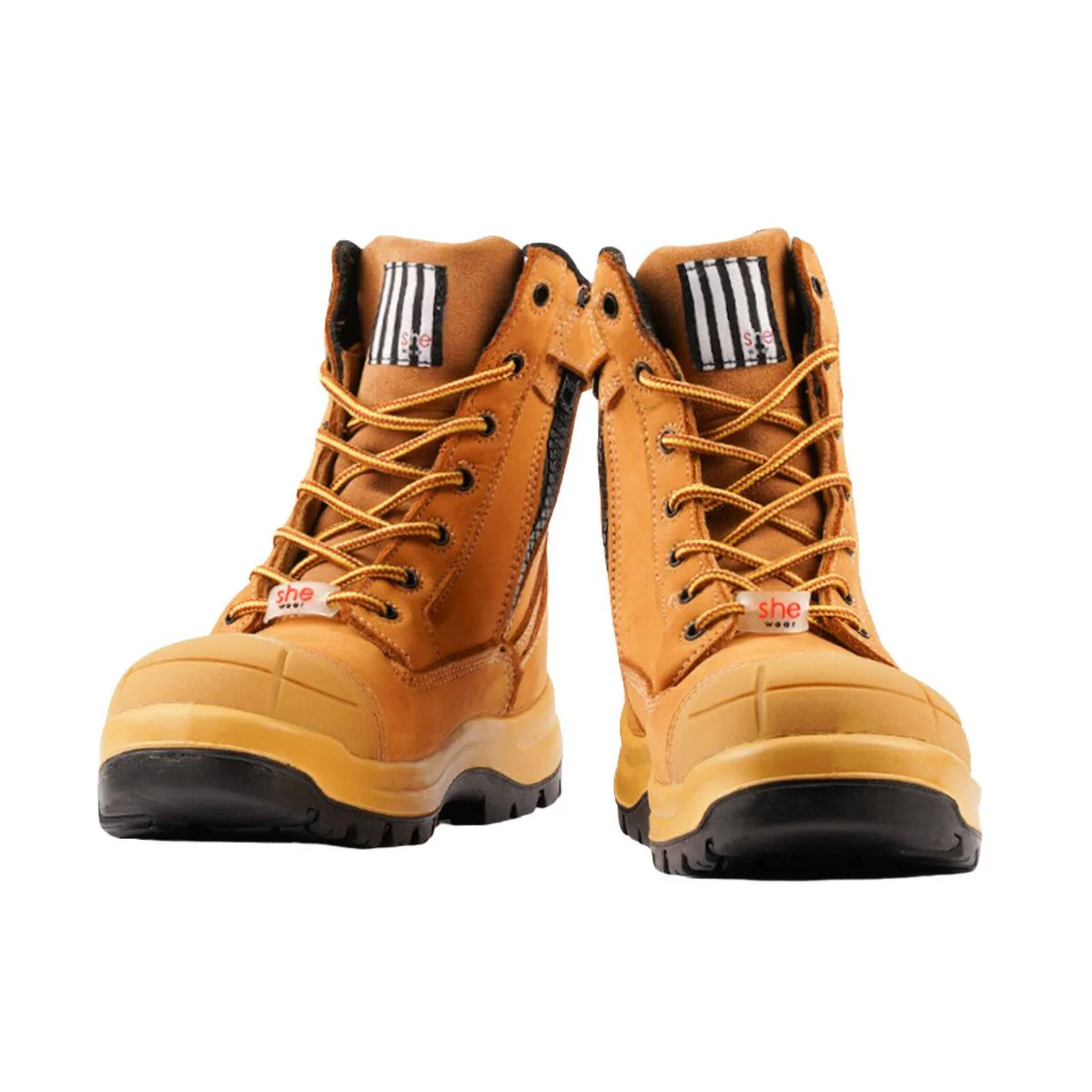 Shewear Excels Wheat Womens Safety Workboots Size 11 - Lightweight - EH Rated - Image 3