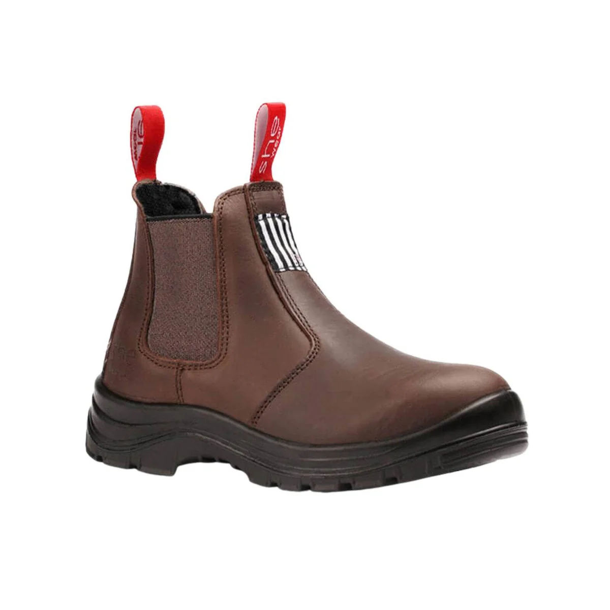 Shewear Inspires Brown Womens Safety Workboots Size 8 - Steel Toe - Lightweight